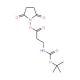 Boc-beta-alanine N-hydroxysuccinimide ester (CAS 32703-87-0) - chemical structure image