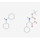 Boc-beta-cyclohexyl-L-alanine dicyclohexylammonium salt (CAS 37462-62-7) - chemical structure image