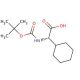 Boc-Chg-OH (CAS 109183-71-3) - chemical structure image