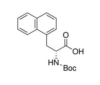 Boc-D-1-Nal-OH (CAS 76932-48-4) - chemical structure image