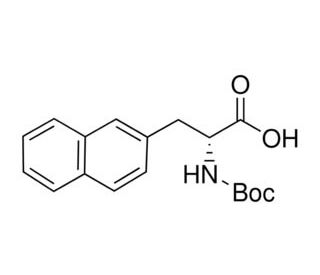 Boc-D-2-Nal-OH (CAS 76985-10-9) - chemical structure image