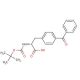 Boc-D-Bpa-OH (CAS 117666-94-1) - chemical structure image