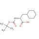 Boc-D-Cha-OH hydrate (CAS 127095-92-5) - chemical structure image
