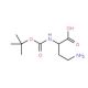 Boc-D-Dab-OH (CAS 80445-78-9) - chemical structure image