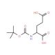 Boc-D-glutamic acid (CAS 34404-28-9) - chemical structure image