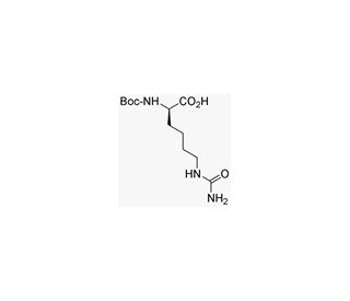 Boc-D-homocitrulline (CAS 121080-97-5) - chemical structure image