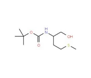 Boc-D-Methioninol (CAS 91177-57-0) - chemical structure image