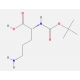 Boc-D-Orn-OH (CAS 159877-12-0) - chemical structure image