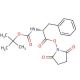 Boc-D-Phe-OSu (CAS 3674-18-8) - chemical structure image