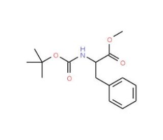 Boc-D-phenylalanine methyl ester (CAS 77119-84-7) - chemical structure image