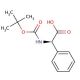 Boc-D-Phg-OH (CAS 33125-05-2) - chemical structure image
