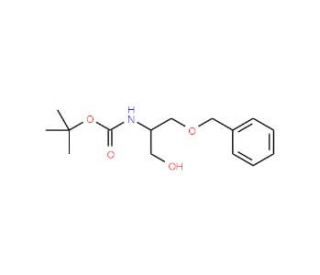 Boc-D-Ser(Bzl)-ol (CAS 79069-15-1) - chemical structure image