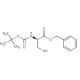 Boc-D-Ser-O-Bzl (CAS 141527-78-8) - chemical structure image