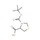 Boc-D-Thz-OH (CAS 63091-82-7) - chemical structure image