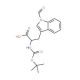 Boc-D-Trp(For)-OH (CAS 64905-10-8) - chemical structure image
