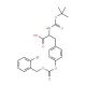 Boc-D-Tyr(2-Br-Z)-OH (CAS 81189-61-9) - chemical structure image