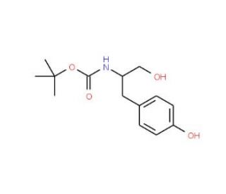 Boc-D-tyrosinol - chemical structure image