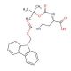 Boc-Dab(Fmoc)-OH (CAS 117106-21-5) - chemical structure image
