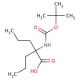 Boc-dipropylglycine (CAS 87113-32-4) - chemical structure image