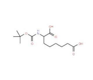 Boc-DL-Asu-OH - chemical structure image
