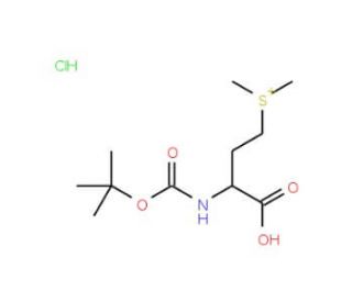 Boc-DL-methionine methylsulfonium chloride - chemical structure image