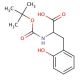 Boc-DL-o-tyrosine (CAS 203569-04-4) - chemical structure image