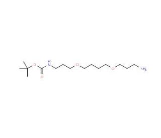 Boc-DODA (CAS 275823-77-3) - chemical structure image