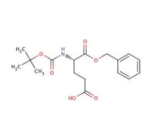 Boc-Glu-OBzl (CAS 30924-93-7) - chemical structure image