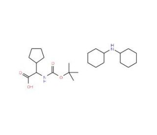 Boc-Gly(cyclopentyl)-OH DCHA (CAS 109183-72-4) - chemical structure image