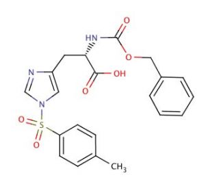 Boc-His(Tos)-OH (CAS 35899-43-5) - chemical structure image