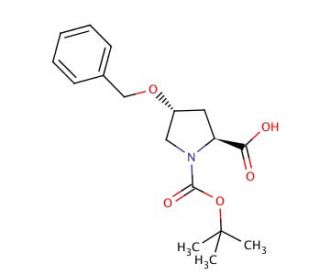 Boc-Hyp(Bzl)-OH (CAS 54631-81-1) - chemical structure image