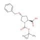 Boc-Hyp(Bzl)-OH (CAS 54631-81-1) - chemical structure image