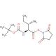 Estructura molecular de Boc-Ile-OSu, Número CAS: 3392-08-3 Boc-Ile-OSu (CAS 3392-08-3) - chemical structure image