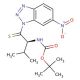 Boc-L-2-amino-3-methylbutanethioic acid-1-(6-nitro)benzotriazolide (CAS 184951-88-0) - chemical structure image