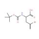 Boc-L-2-amino-4-bromo-4-pentenoic acid (CAS 151215-34-8) - chemical structure image
