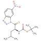 Boc-L-2-amino-4-methylpentanethioic acid-1-(6-nitro)benzotriazolide (CAS 214750-70-6) - chemical structure image