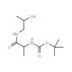Boc-L-alanine (2S)-2-hydroxylpropylamide - chemical structure image