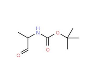 Boc-L-alanine aldehyde (CAS 79069-50-4) - chemical structure image