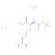 Boc-L-Arg-OH•HCl•H2O (CAS 114622-81-0) - chemical structure image