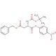 Boc-L-Asp(Bzl)-ONp (CAS 26048-69-1) - chemical structure image