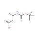 Boc-L-beta-HAla-OH (CAS 158851-30-0) - chemical structure image