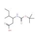 Boc-L-beta-HIle-OH (CAS 218608-82-3) - chemical structure image