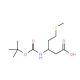 Boc-L-beta-HMet-OH (CAS 244251-20-5) - chemical structure image