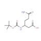 Boc-L-beta-HomoGln-OH (CAS 336182-06-0) - chemical structure image