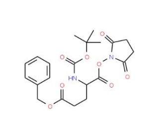 Boc-L-Glu(Bzl)-OSu (CAS 32886-40-1) - chemical structure image
