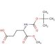 Boc-L-glutamic acid α-methyl ester (CAS 72086-72-7) - chemical structure image