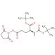 Boc-L-glutamic acid γ-N-hydroxysuccinimide ester α-tert-butyl ester (CAS 81659-82-7) - chemical structure image