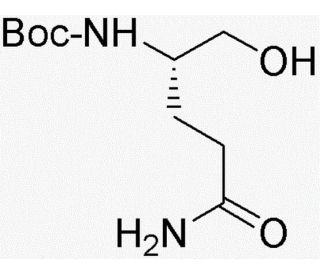 Boc-L-glutaminol (CAS 133565-42-1) - chemical structure image