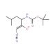 Boc-L-Leu-CHN2 (CAS 52716-48-0) - chemical structure image