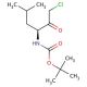 Boc-L-leucine chloromethylketone (CAS 102123-85-3) - chemical structure image